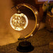 3D Night Lamp LED Moon Sepak Takraw Lamp Christmas Decoration Night Light Bedside Light