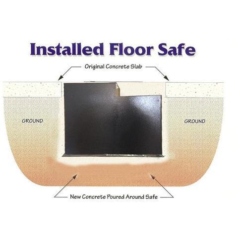 Hollon B6000 Floor Safe